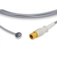 0011-30-37393, Mindray/Datascope compatible adult skin sensor, reusable temp probe