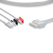 0012-00-1170 ECG Leadwire 3 Leads Pinch