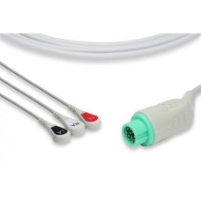 043-000487-01, Mindray Datascope compatible direct-connect ECG cable