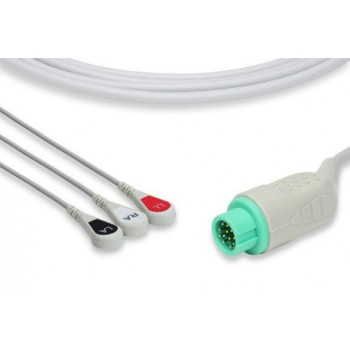 043-000487-01, Mindray Datascope compatible direct-connect ECG cable