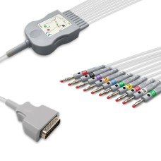 Nihon Kohden One-Piece ECG Cable 45502-NK