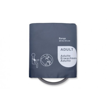 Reusable NIBP cuff, adult single hose, 23cm-33cm Reusable NIBP cuff, adult single hose, 23cm-33cm