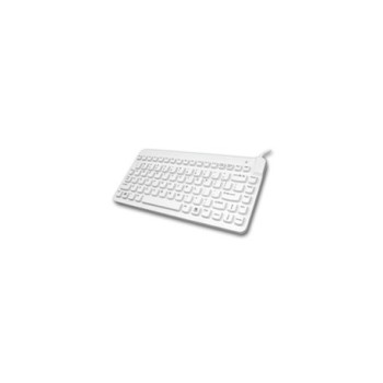 SLIMC/B1 Black Slim Cool 12 Water Resistant Keyboard - QWERTY - Cable - PS/2 USB